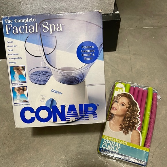 Skincare Steam Facial Spa Set And No Heat Hair Curlers Poshmark